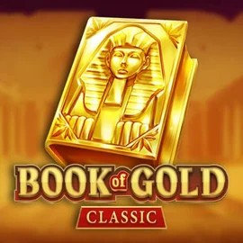 Official Slots logo: Book of Gold Classic by Playson at Betrix Casino