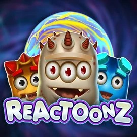 Reactoonz casino game by Play'n GO – featured logo at Betrix Casino